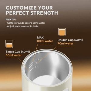 New 3-in-1 Capsule <b>Coffee</b> Machine With Ground <b>Coffee</b> & NS Capsule Waterproof Design Type-c Espresso <b>Portable</b> <b>Coffee</b> <b>Maker</b> - Product Image 4