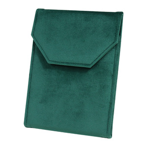 Sac de rangement pour bijoux en velours perlé pour femmes avec logo personnalisé, boîte d'emballage créative de couleur personnalisée par EleQueen - Product Image 6
