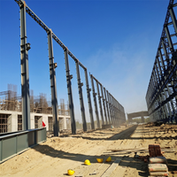Structure en acier robuste certifiée CE, entrepôt, atelier, structure en acier galvanisé industriel, stockage avec des prix raisonnables
