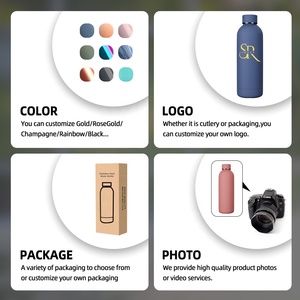 Bullet Flask Isolé Voyage 2022 Nouvelle Bouteille D'eau Thermique De Sport En Acier Inoxydable Sous Vide Avec Logo Personnalisé - Product Image 6