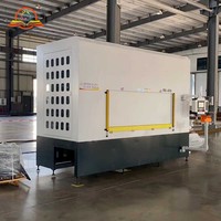Scie circulaire à double tête 8 axes haute vitesse pour la fabrication de poutres anti-collision et de boîtes d'absorption d'énergie pour véhicules à énergie nouvelle