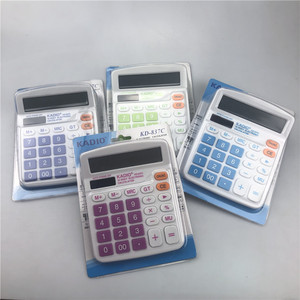 Kadio KD-837C 12-Digit Electronic Calculator White Color With Large Display For Home Office Use - Product Image 5