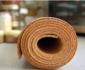 Papier peint roulé en <span class=keywords><strong>liège</strong></span> <span class=keywords><strong>de</strong></span> haute qualité 2mm-10mm emballé à la main avec des matériaux naturels purs feuille écologique - Product Image 3