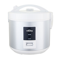 Nouvelle conception de cuiseur à riz électrique automatique avec cuve antiadhésive, cuisson rapide, tasse à mesurer incluse, capacité de 1,2 à 1,8 L