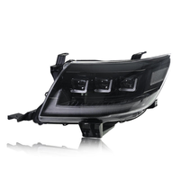 Ensemble de phares de voiture, lumières LED, phares LED, accessoires de voiture, adaptés aux systèmes d'éclairage automobile, Toyota Hilux VIGO 12-14