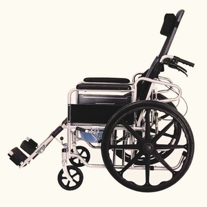 Sedia a Rotelle Manuale Pieghevole con Accessori, Parti in Plastica, Garanzia a Lungo Termine, Prezzo Conveniente - Product Image 1