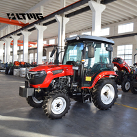 LTMG 70HP tracteurs agricoles mini 4x4 tracteur à roues euro five traktor 4x4 mini farm 4wd tracteur compact