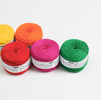 Fil à crocheter en coton pur RTS COTTON FIELD 100, pelote de 80g, 150m, pour travaux manuels et projets de couture DIY.