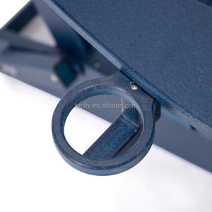 Juego de sillas de plástico para jardín, muebles de salón plegables, resistentes al agua, alta calidad - Product Image 4