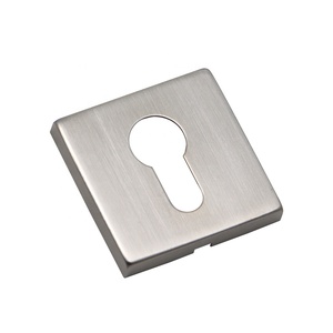 Chuyên Nghiệp Sản Xuất Thép Không Gỉ Vuông Đòn Bẩy Xử Lý Khóa Cửa Escutcheon Cho Key Lỗ - Product Image 6