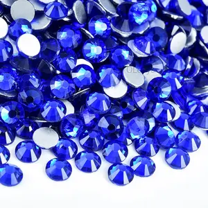 Oleeya Factory Wholesale Colors P1 To P31 Good Feedback 12 To 16 Cuts Glass Flatback Non Hotfix Rhinestone Crystals For Nails