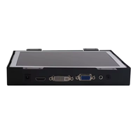 Moniteur à écran ips à cadre ouvert de 8 pouces avec interface VGA DVI HD DC 12V écran LED boîtier en métal moniteur à écran tactile