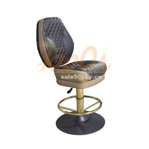 K1606 Chaise de casino réglable Tabouret de bar pivotant Fente Poker Black Jack Sièges Table de jeu Meubles Chaise de bar - Product Image 1