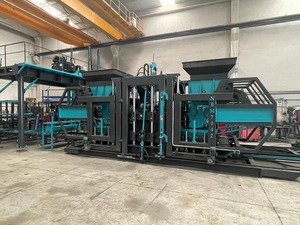 Bs-25 Constmach Fully Automatic Hydraulic High Efficiency Concrete Hollow Paving Block Making <b>Machine</b> Brick Line PLC Engine - Product Image 4
