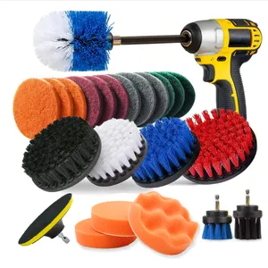 24 Pcs Electric Multifunctional Car Wash Foam Drill Cleaning Brush For Car Aesthetics