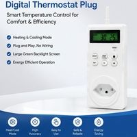 Termostato Digital Inalámbrico para el Hogar con Garantía de 2 Años y Buena Calidad para Dispositivos de Calefacción, Hecho en China