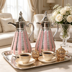 Eco-friendly Ramadan 0.7L 1.0L Customized Color Turkish Coffee Pot Dallah Arabic <strong>Tea</strong> <strong>Thermos</strong> <strong>Tea</strong> Flask Vacuum Flask <strong>Thermos</strong> - Product Image 1