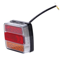 OEM personnalisé megnétique carré led camion feux arrière camion remorque feux arrière led étanche