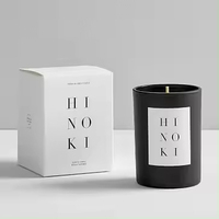 Luxury Paper Packaging Suppliers Textured Cardboard Boxes Recyclable Packaging Candle Paper Boxes Custom logo