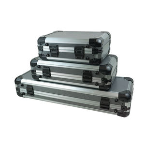 Accesorios de Casino Texas Hold'em Maleta gruesa personalizada 200 300 500K casino <span class=keywords><strong>poker</strong></span> Chip Caja de almacenamiento Casino token carrycase - Product Image 3