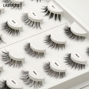 थोक स्पष्ट बैंड 3 डी मिंक प्रभाव पूर्ण पट्टी स्पाई फांक छोटी पलकों और उपकरण - Product Image 1