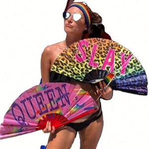 Abanico de Bambú Grande para Tai Chi Kung Fu Chino, con Logotipo Personalizable y Estilo Tradicional, Abanico DIY Angel Pride - Product Image 1