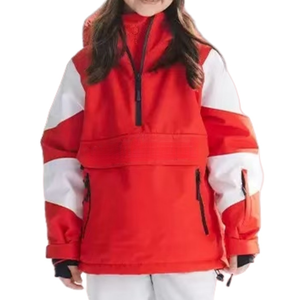 Chaqueta de esquí impermeable a prueba de viento para niños 2025 ropa de esquí personalizada para niños niñas equipo al por mayor - Product Image 3
