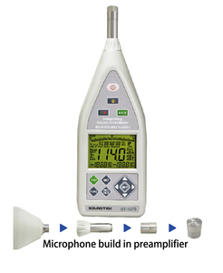 Tenmars ST-107 Class2 Integrating <b>Sound</b> Level <b>Meter</b> Frequency Range 10Hz~20KHz Data Storage 37,000 Records - Product Image 4