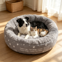Cama para Mascotas de Felpa Suave con Diseño Personalizado Directo de Fábrica