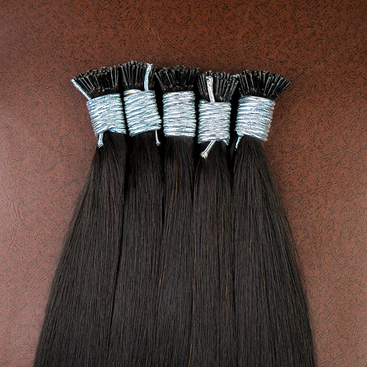 Aliexpress chinese supplier best sellers india human hair 10-30 inch keratin V U K Flat I tip hair extensions
