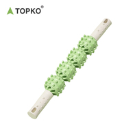TOPKO Vente en gros logo personnalisé Fitness exercice corps Relax yoga corps pied jambe rouleau muscle bâton de massage