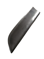 Nouveau panneau de porte extérieur en Fiber de carbone pour la modification de mise à niveau du modèle Macan 14-22 forgé pour plus de style et de durabilité