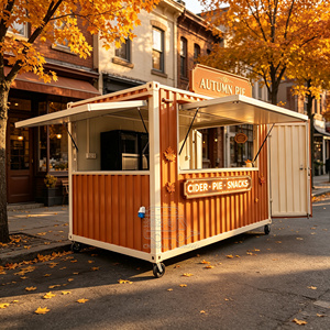 Café de luxe avec design de café en plein air, solution clé en main, restaurant en conteneur maritime - Product Image 4