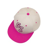 Gorra Personalizada Cómoda de 6 Paneles con Bordado 3D, Visera Plana, 100% Algodón, Estilo Urbano, Compatible con OEM y ODM