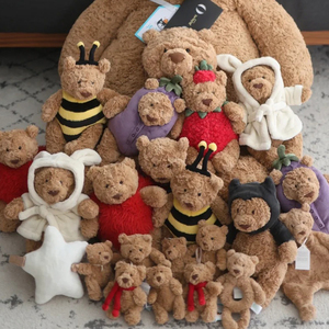 Jellycat Peluches Animaux, Dragon, Ours, Chat, Chien, Plantes, Desserts, Divers Pendentifs et Peluches pour Sacs Bandoulière - Product Image 4