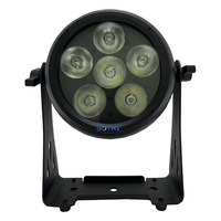 6x20W Projecteur LED PAR sans fil DMX alimenté par batterie pour mariage, DJ, fête, événement, photographie