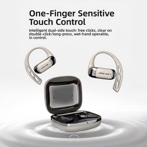 Sports Earphone OEM <b>Bluetooth</b> 6.0 Open Ear Headphones IPX5 <b>Wireless</b> Earbuds for Calls - Product Image 1