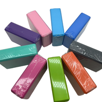 Blocs de yoga en EVA haute densité pour enfants et débutants – Blocs de studio de danse, blocs d'exercice, blocs de mousse pour pression sur les jambes