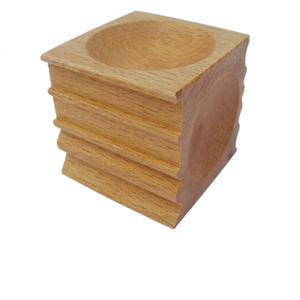 Bloc de façonnage en bois massif pour la fabrication de bijoux, outil de façonnage du métal pour orfèvre et créateur de bijoux | GS568 - Product Image 1