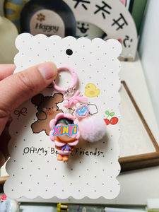 Colgante de fábrica Adorable llorando muñeco de peluche llavero bolsa regalo muñeca accesorios muñeca llavero para llorón - Product Image 3