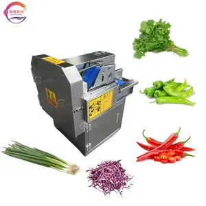 Macchina automatica per tagliare cetrioli vegetali a foglia/affettatrice di spinaci/prezzemolo/lattuga