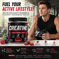 Creatine Gummies digunakan untuk meningkatkan kekuatan otot meningkatkan pemulihan otot meningkatkan kinerja atletik dan memberikan energi