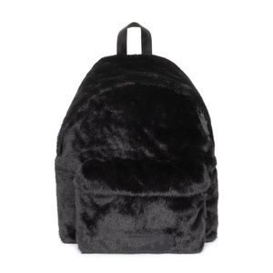 Fluffy Faux Lông Unisex sinh viên ba lô với chống trộm Tính năng arcuate dây đeo vai & mềm xử lý-màu rắn - Product Image 2