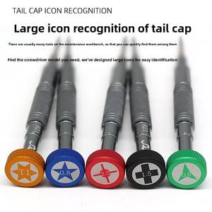 أدوات إصلاح آيفون XIXI، مفك براغي عالي الدقة متعدد الاستخدامات لتفكيك هواتف آبل وأندرويد، مصنوع من الألومنيوم المعدني - Product Image 2