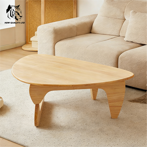 original factory well priced custom logo <b>small</b> moq eco-friendly new designed tea table living room furniture wood coffee table - Product Image 4
