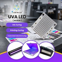 LED UV COB 365nm 395nm 50W 100W 200W à haute irradiance pour le durcissement de la résine UV et l'exposition de circuits imprimés