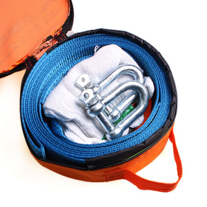 Cyzd Emergency Tow Rope 8T 5M Steel Reinforced Car Trailer Rope With Gloves - Product Image 2