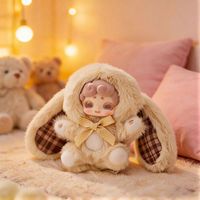 Authentique Lucky Deer Nai Sweetheart Baby Plush Blind Box Saint-Valentin Figurine à suspendre 'Je t'aime' Cadeau pour garçons et filles