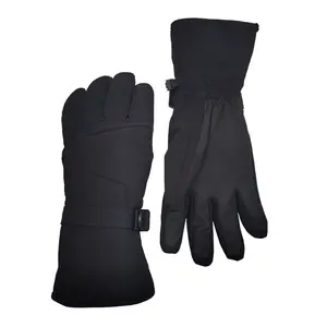 Winter Warm Outdoor Touchscreen Waterdichte Snowboard Leer Thermische Softshell Ski Handschoenen Voor Vrouw Man