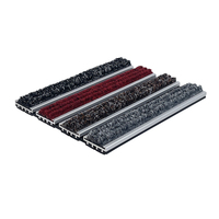 Tapis d'entrée intérieur et extérieur Tapis de porte anti-poussière Tapis d'entrée au sol en aluminium
